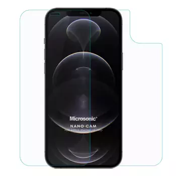 Microsonic Apple iPhone 12 Pro Ön + Arka Nano Cam Ekran Koruyucu