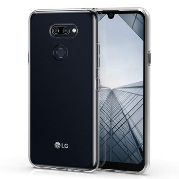 Microsonic LG K40S Kılıf Transparent Soft Beyaz