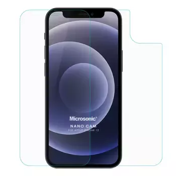 Microsonic Apple iPhone 12 Ön + Arka Nano Cam Ekran Koruyucu