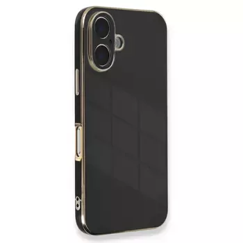 Microsonic Apple iPhone 16 Kılıf Olive Plated Siyah