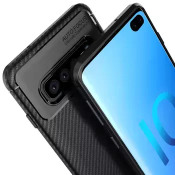 Microsonic Samsung Galaxy S10 Plus Kılıf Legion Series Kahverengi