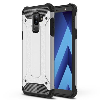 Caseup Samsung Galaxy A6 Plus 2018 Kılıf Tank Gri