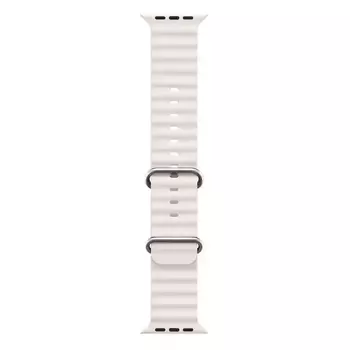 Microsonic Apple Watch SE 40mm Kordon Ocean Band Bej