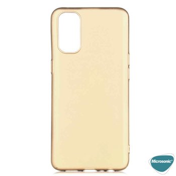 Microsonic Oppo Reno 5 5G Kılıf Matte Silicone Rose Gold