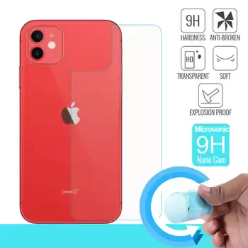 Microsonic Apple iPhone 12 Arka Nano Cam Ekran Koruyucu