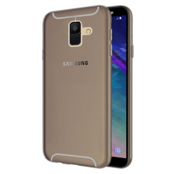 Microsonic Samsung Galaxy A6 2018 Kılıf Transparent Soft Siyah