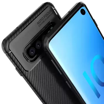 Microsonic Samsung Galaxy S10 Kılıf Legion Series Kahverengi