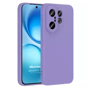 Microsonic Vivo X200 FE 5G Kılıf Groovy Soft Lila