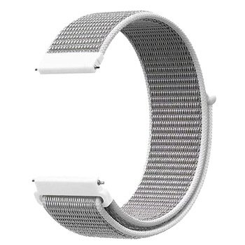 Microsonic Xiaomi Amaz Fit Verge Hasırlı Kordon Woven Sport Loop Beyaz