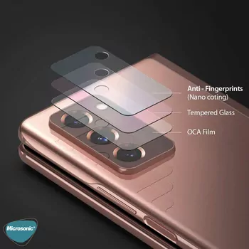 Microsonic Samsung Galaxy Z Fold 2 Kamera Lens Koruma Camı