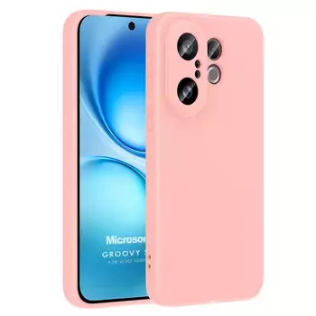 Microsonic Vivo X200 FE 5G Kılıf Groovy Soft Pembe
