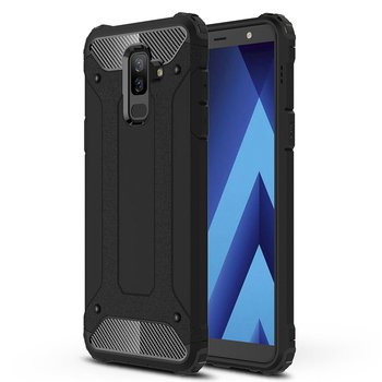 Caseup Samsung Galaxy A6 Plus 2018 Kılıf Tank Siyah