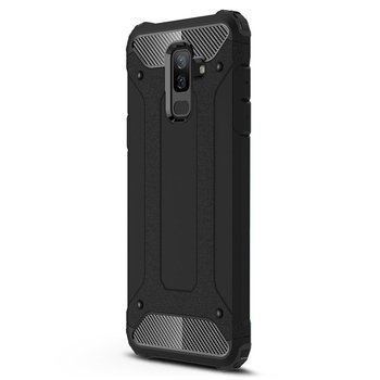 Caseup Samsung Galaxy A6 Plus 2018 Kılıf Tank Siyah