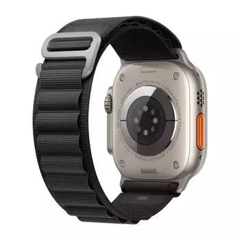 Microsonic Apple Watch Ultra Kordon Alpine Loop Siyah