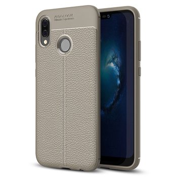 CaseUp Huawei P20 Lite Kılıf Niss Silikon Gri