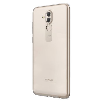 Microsonic Huawei Mate 20 Lite Kılıf Transparent Soft Beyaz