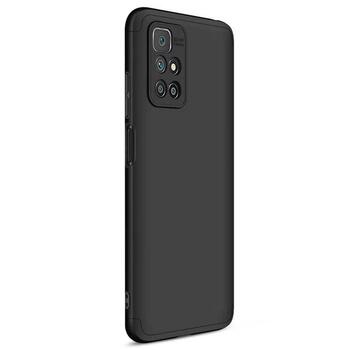 Microsonic Xiaomi Redmi Note 11 4G Kılıf Double Dip 360 Protective AYS Siyah