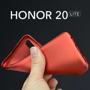 Microsonic Huawei Honor 20 Lite Kılıf Matte Silicone Rose Gold