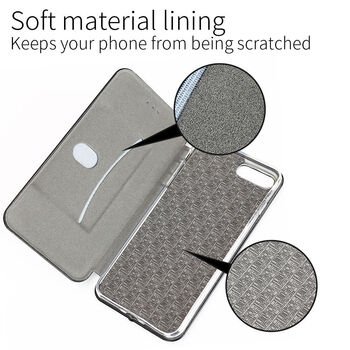 Microsonic Xiaomi Mi5 Pro Klııf Slim Leather Design Flip Cover Bordo