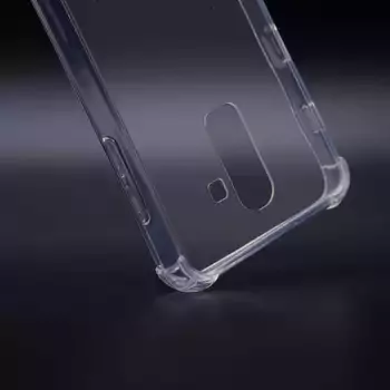 Microsonic Samsung Galaxy A6 Plus 2018 Kılıf Anti Shock Silikon Şeffaf