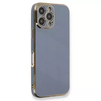 Microsonic Apple iPhone 16 Pro Kılıf Olive Plated Lavanta Grisi