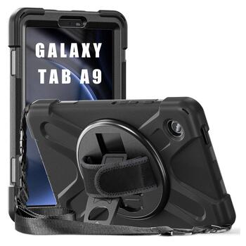 Microsonic Samsung Galaxy Tab A11 Kılıf Heavy Defender Siyah
