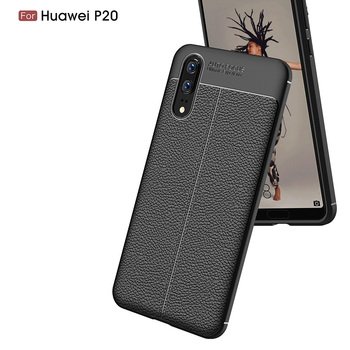 CaseUp Huawei P20 Kılıf Niss Silikon Kırmızı