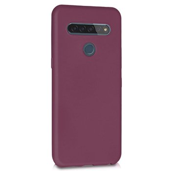 Microsonic LG K51S Kılıf Matte Silicone Mor