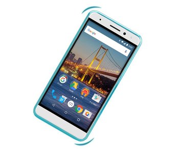 CaseUp General Mobile GM5 Plus Kılıf Transparent Soft Pembe