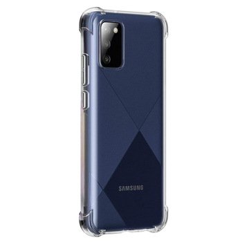 Microsonic Samsung Galaxy A02s Kılıf Anti Shock Silikon Şeffaf