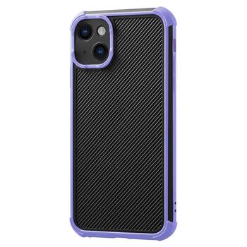 Microsonic Apple iPhone 13 Mini Kılıf Chester Carbon Lila