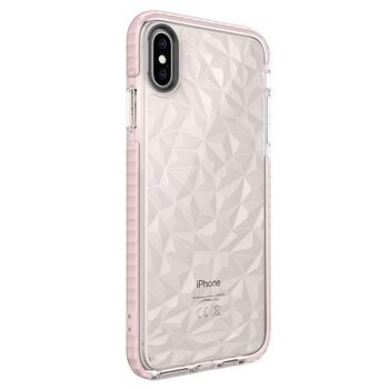 Microsonic Apple iPhone X Kılıf Prism Hybrid Pembe