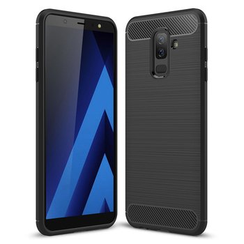 Microsonic Samsung Galaxy A6 Plus 2018 Kılıf Room Silikon Siyah