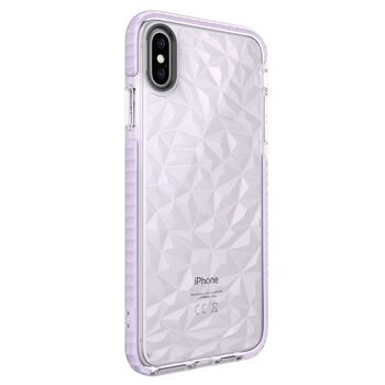 Microsonic Apple iPhone X Kılıf Prism Hybrid Mor