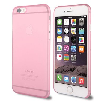 CaseUp Apple iPhone 6S Plus Kılıf Transparent Soft Pembe