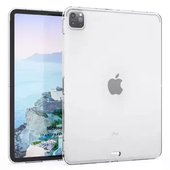 Microsonic Apple iPad Pro 11'' 2021 3. Nesil Kılıf (A2377-A2459-A2301-A2460) Transparent Soft Beyaz