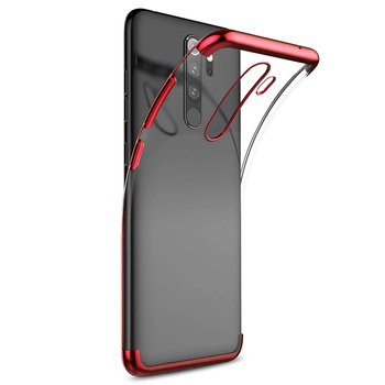 Microsonic Xiaomi Redmi Note 8 Pro Kılıf Skyfall Transparent Clear Kırmızı