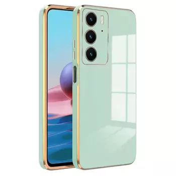 Microsonic Realme C75 Kılıf Olive Plated Yeşil