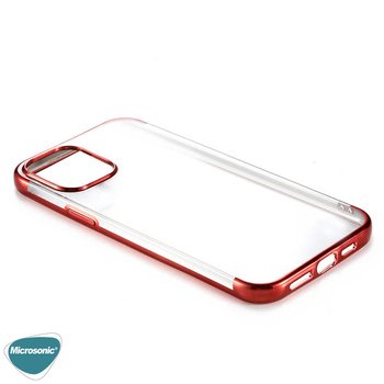 Microsonic Apple iPhone 12 Pro Max Kılıf Skyfall Transparent Clear Siyah