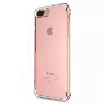 Microsonic Apple iPhone 7 Plus Kılıf Anti Shock Silikon Şeffaf