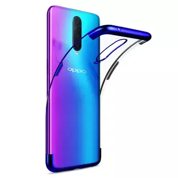 Microsonic Oppo RX17 Pro Kılıf Skyfall Transparent Clear Mavi