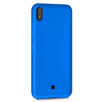 Microsonic LG K20 2019 Kılıf Matte Silicone Mavi