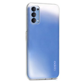 Microsonic Oppo Reno 5 5G Kılıf Transparent Soft Beyaz