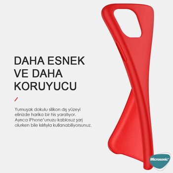 Microsonic Apple iPhone 17e Kılıf Liquid Lansman Silikon Siyah
