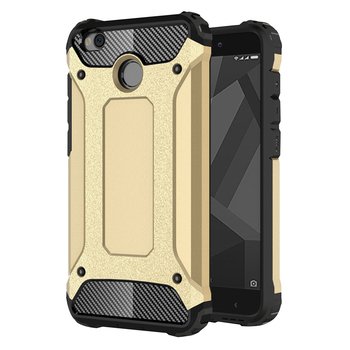 Microsonic Xiaomi Redmi 4X Kılıf Rugged Armor Gold