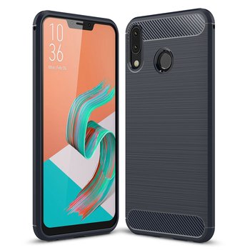 Microsonic Asus Zenfone 5Z ZS620KL Kılıf Room Silikon Lacivert