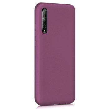 Microsonic Huawei P Smart S Kılıf Matte Silicone Mor