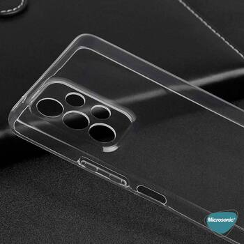 Microsonic Samsung Galaxy A23 Kılıf Transparent Soft Şeffaf