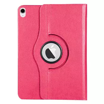 Microsonic Apple iPad 10.Nesil 10.9`` (A2696-A2757-A2777) 360 Rotating Stand Deri Pembe