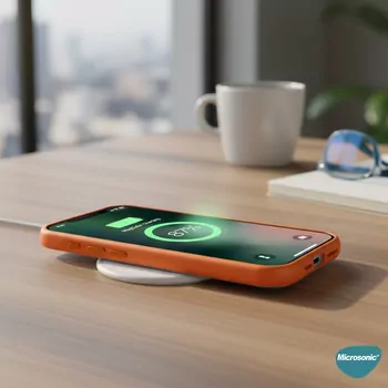 Microsonic Apple iPhone 17 Air Kılıf Zenicon MagSafe Lacivert